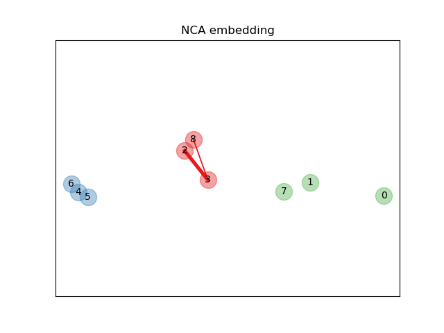 NCA embedding