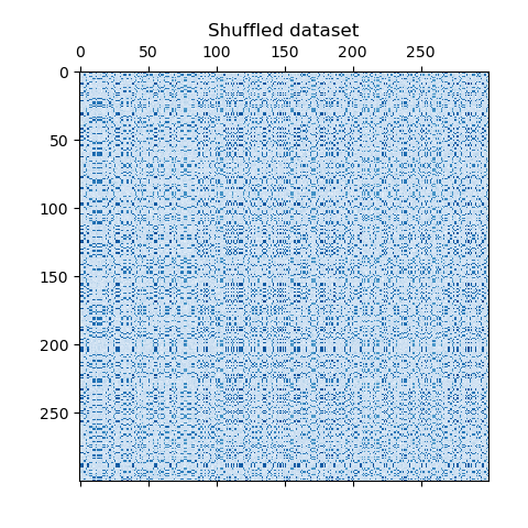 Shuffled dataset